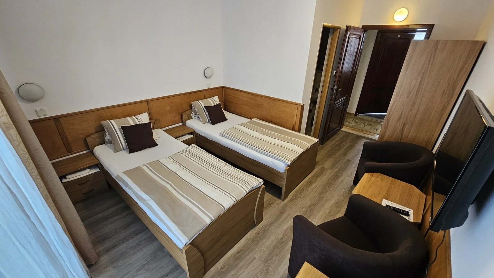 Dvojlôžková izba v Penzióne Magnólia – detail izby